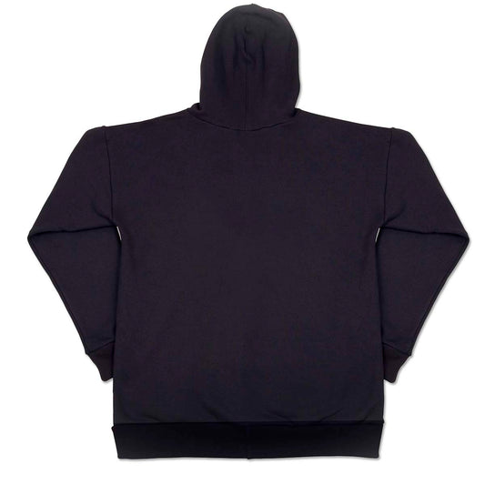 Unisex Cotton Fleece Hoodie - White Logo