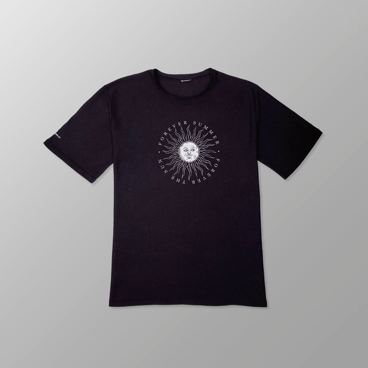 Unisex Organic Casual Fit Cotton Tee - "Forever Summer" Celestial Series.