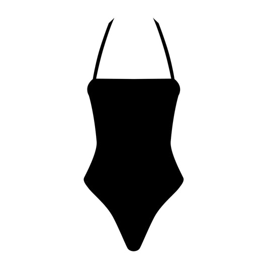 Classic Straight Cut One Piece - Eggshell Blue