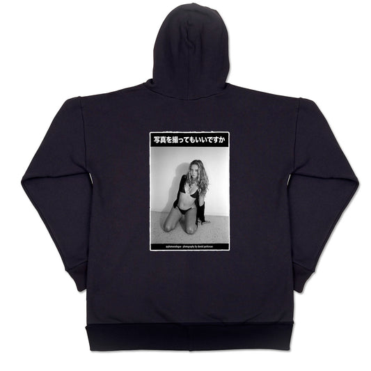 Photo Analogue Open Edition, Unisex Cotton Fleece Hoodie - Aleisha No. 1.