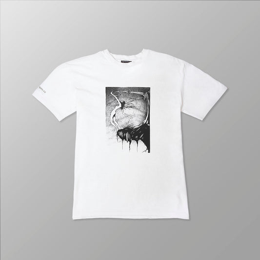 Limited Edition Unisex Organic Cotton Tee - "Precipice" - www.tigerstripes.co - tee