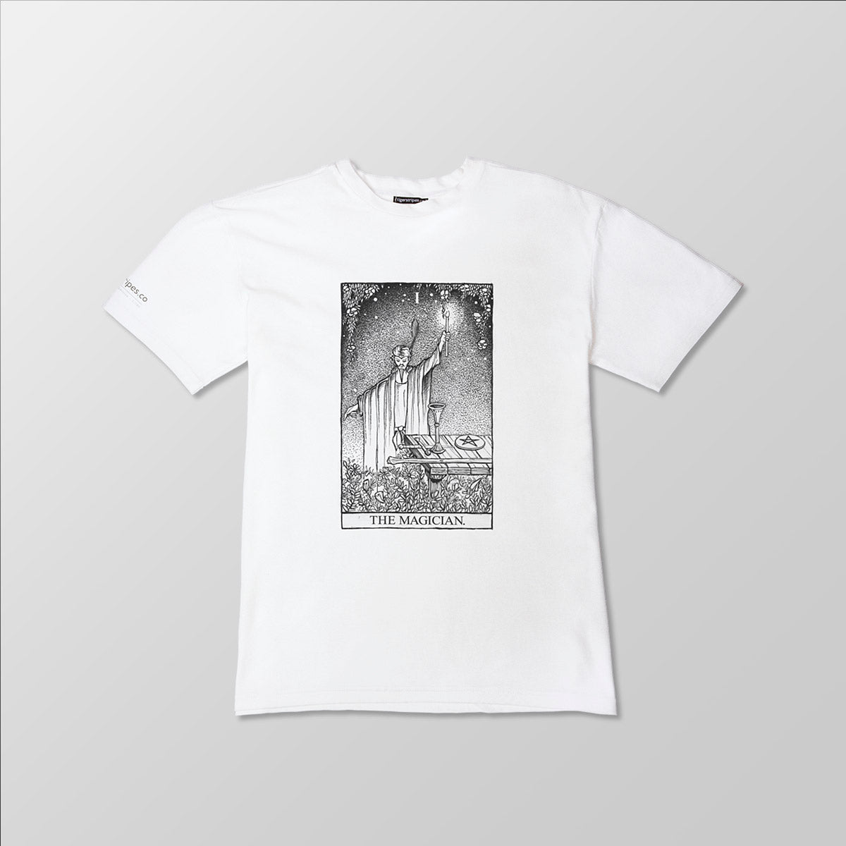 "The Magician." Rider Waite Tarot Series - Unisex Organic Cotton Tee - www.tigerstripes.co - tee