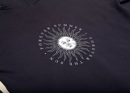 Unisex Cotton Fleece Hoodie - "Forever Summer" (Celestial Series).