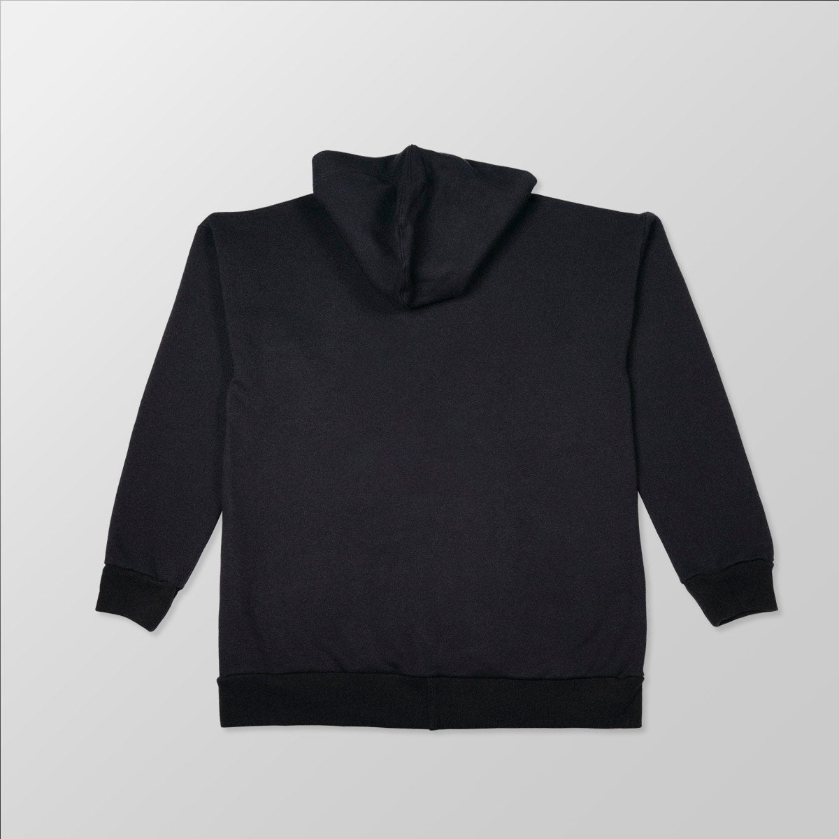 Unisex Cotton Fleece Hoodie - White Logo