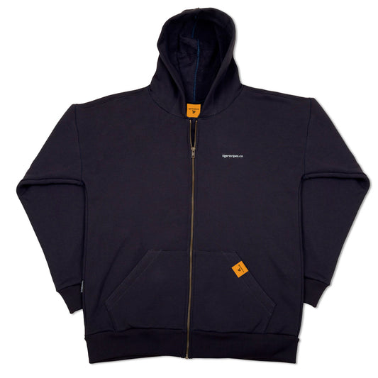 Limited Edition, Unisex Cotton Fleece Hoodie - Kimono Series, "Two White Cranes."