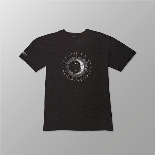 Unisex Organic Cotton Tee - "The Lonely Moon"