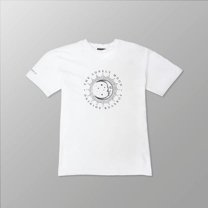 Unisex Organic Cotton Tee - "The Lonely Moon"