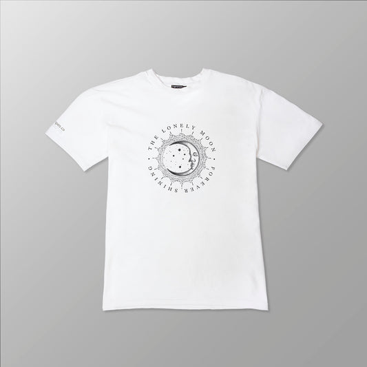 Unisex Organic Cotton Tee - "The Lonely Moon"