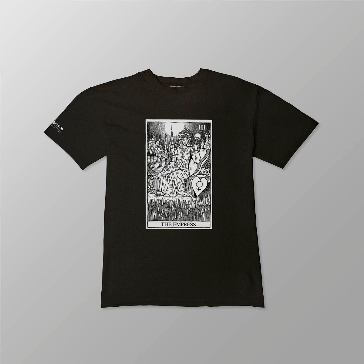 Unisex Organic Cotton Tee - "The Empress." Rider Waite Series