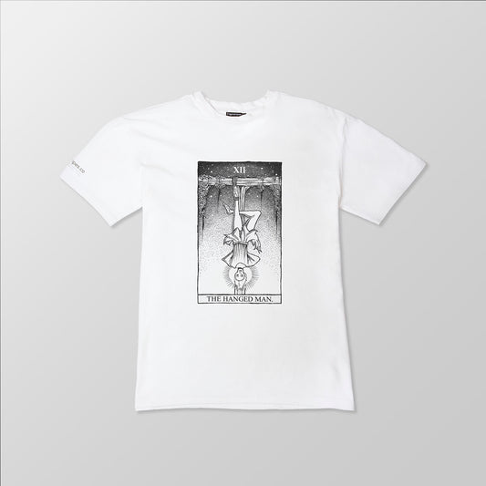 Unisex Organic Cotton Tee - "The Hanged Man." Rider Waite Series