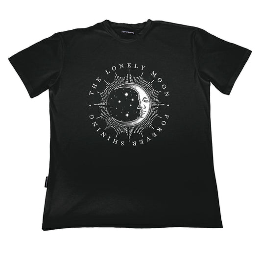Unisex Organic Cotton Tee - "The Lonely Moon"