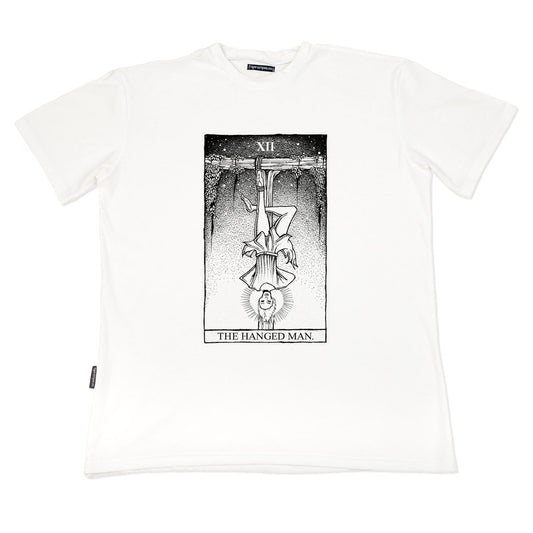 Unisex Organic Cotton Tee - "The Hanged Man." Rider Waite Series