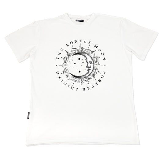 Unisex Organic Cotton Tee - "The Lonely Moon"