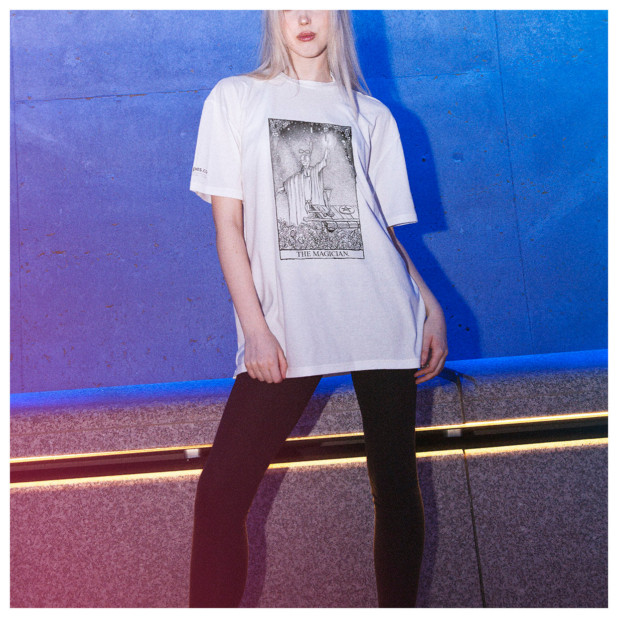 Unisex Organic Cotton Tee - "The Magician." Rider Waite Series