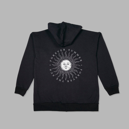 Unisex Cotton Fleece Hoodie - "Forever Summer" (Celestial Series). - www.tigerstripes.co - hoodie