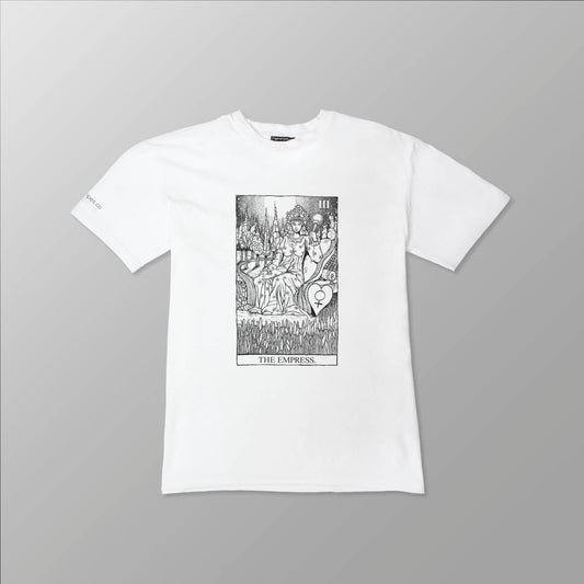 Unisex Organic Cotton Tee - "The Empress." Rider Waite Series - www.tigerstripes.co - tee