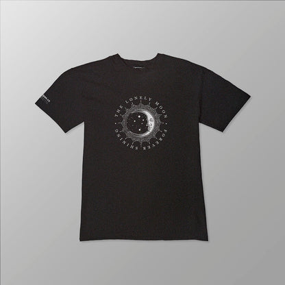 Unisex Organic Cotton Tee - "The Lonely Moon" - www.tigerstripes.co - tee