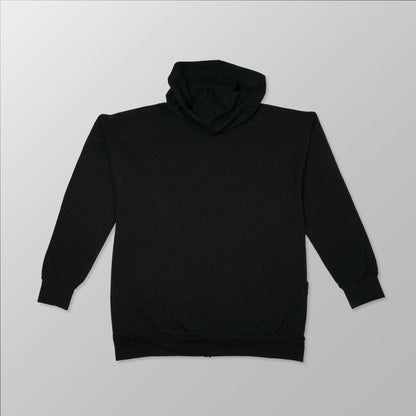 Unisex Tag Cotton Fleece Hoodie - "White Tigerstripes Logo" - www.tigerstripes.co - hoodie